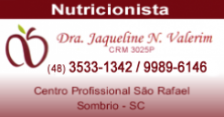 JAQUELINE NUNES VALERIM GRÜNDLER - NUTRICIONISTA